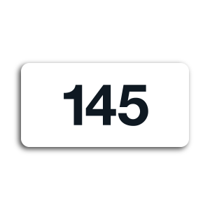 Unit Number 5"x 2.5"